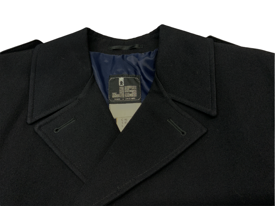 Male Vintage J&S Police Trench Coat Midnight Blue Grade A TCJS01A