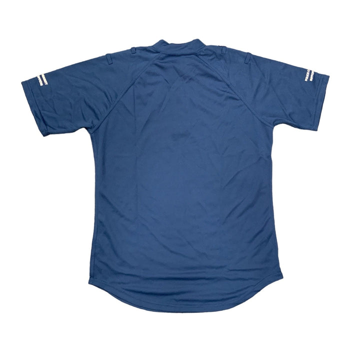 PCSO Police Branded Male Blue Short Sleeve Wicking Shirt Top New WKS42MAN