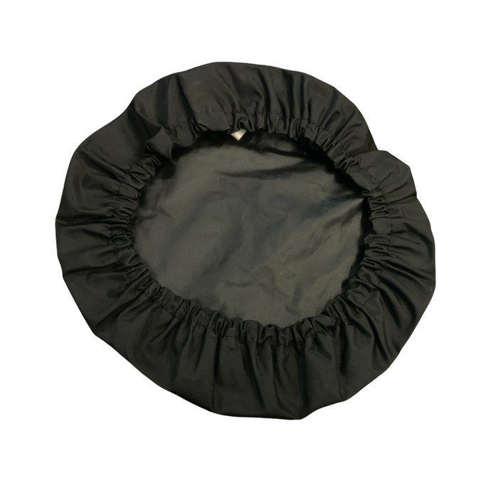 Black PU Coated Nylon Waterproof Cover for Peak Caps BPKCAPCOV2A
