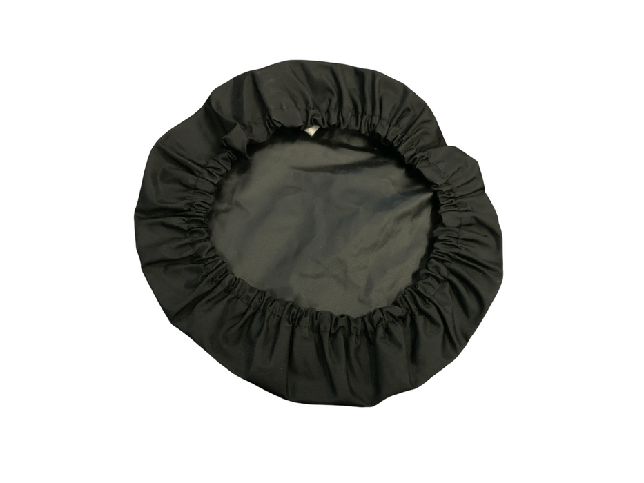 Black PU Coated Nylon Waterproof Cover for Peak Caps BPKCAPCOV2A