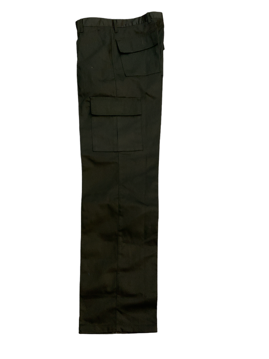 Benchmark Black Polycotton Cargo Trousers Grade A BMT06A