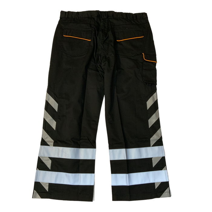 Male Patrol Cargo Trousers Black Security Mechanic NEW PATTRS01ND