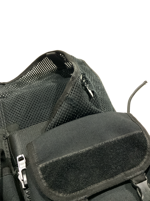 Black Tactical Load System Tac Vest Security Dog Handler Grade B OBTV50