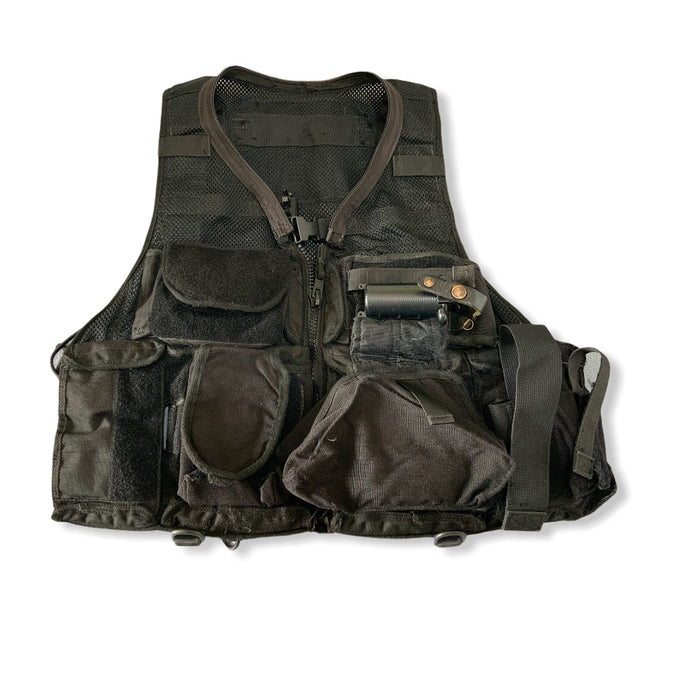 ARV MK2 Black Tactical Load System Tac Vest Security Dog Handler OBTV20