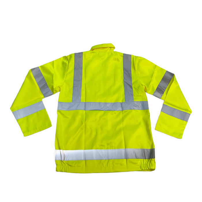 New Portwest EO40 Yellow Hi Vis Polycotton Jacket PWHVJ01N