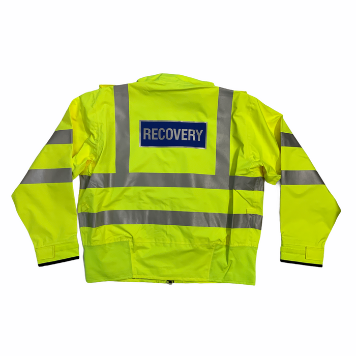 New Hivis Yellow Goretex Waterproof Blouson Bomber Jacket PHVGBJ2N