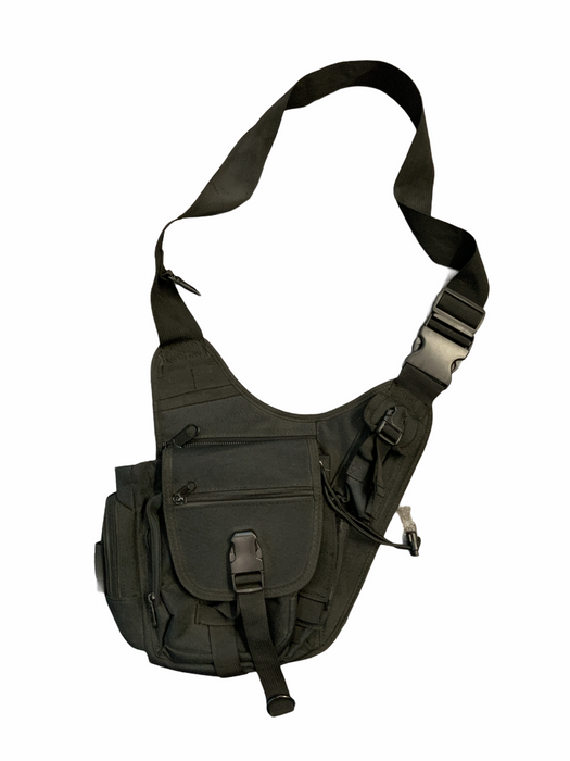 Black Tactical Satchel Shoulder Bag Grade A
