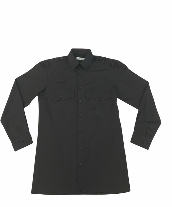 New Double Two Mens Long Sleeve Dark Navy Shirt Uniform Security Prison