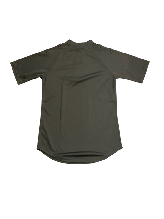 New Male Black Breathable S/S Wicking Shirt With Epaulette Loops WKS13N