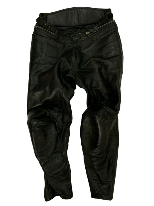 BKS Leather Motorbike Trouser Black From Two Piece Waist 38” BKSTRS13B Grade B
