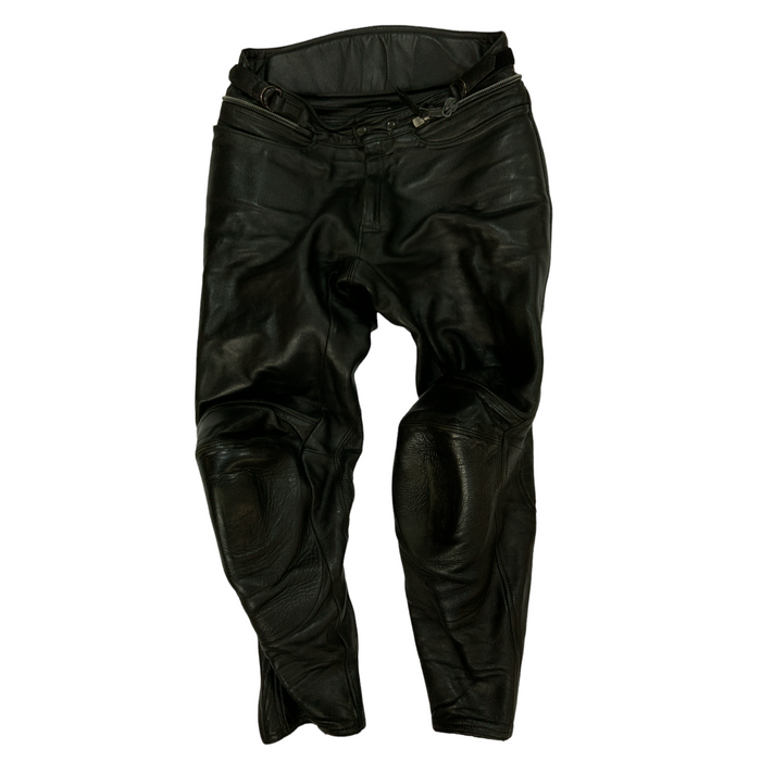 BKS Leather Motorbike Trouser Black From Two Piece Waist 38” BKSTRS13B Grade B
