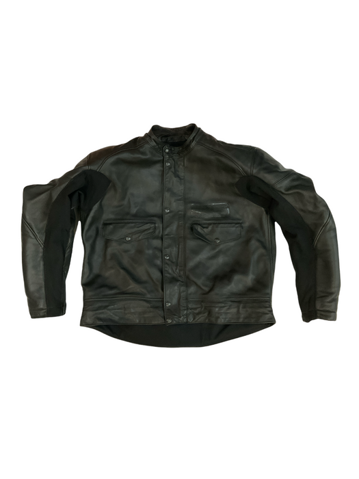 BKS Leather Jacket Black From Two Piece Chest 50" BKSJKT06A GRADE A