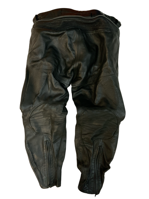 BKS Leather Trouser Black From Two Piece Waist 42" BKSTRS07B Grade B