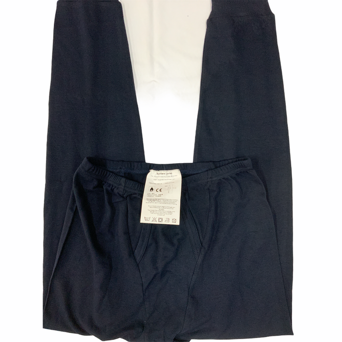 New Ballyclare Men's Navy Blue Flame Retardant Base Layer Long John TWTRS06N