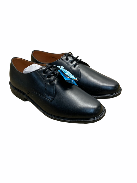 New DB 805 Black Leather Smart Uniform Shoes DB05N