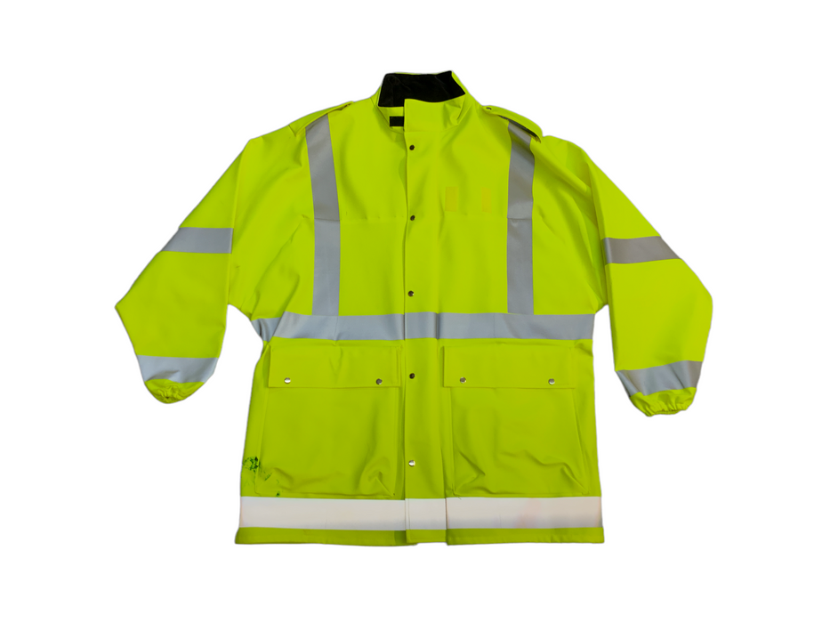 Hivis Yellow Raincoat Jacket XLarge OJ165