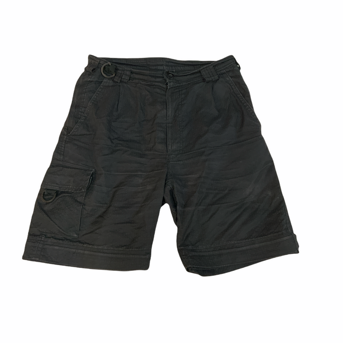 KIT DESIGN Men's Black Tactical Cargo Combo Shorts & Trousers Grade B