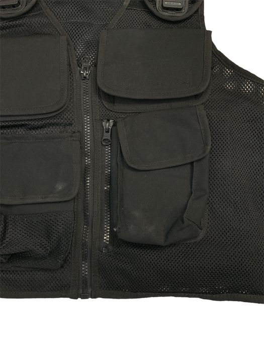 Black Tactical Load System Tac Vest Security Dog Handler Events OBTV54B