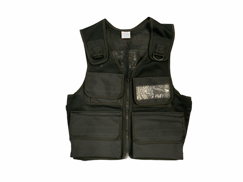 Black Tactical Load System Tac Vest Security Dog Handler Marshal BV17A Grade A