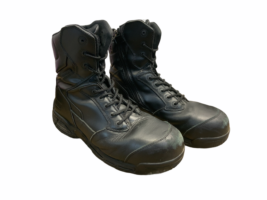Used Magnum Stealth Force 8.0 Side Zip & Lace Up Combat Tactical Boots Grade B