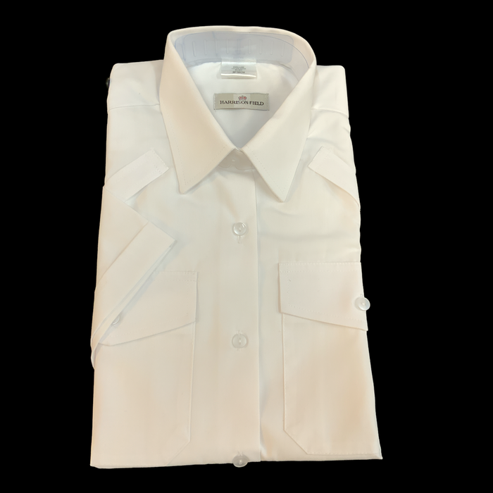 Short Sleeve White Shirt Harrison Field Female Uniform New FSW01