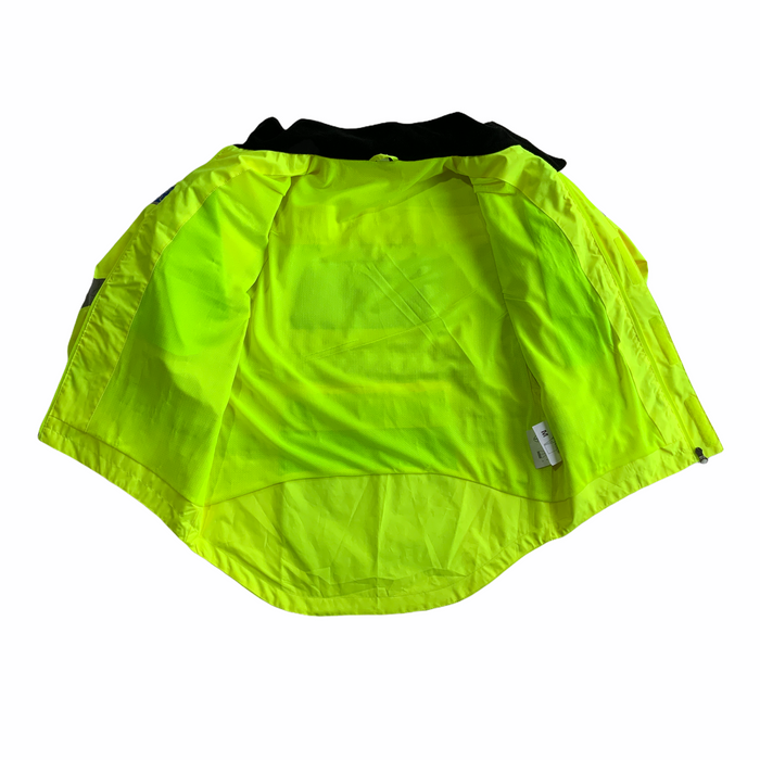Police Branded Endura Hi Vis Waterproof Cycling Jacket with Scooped Back HVCC07A
