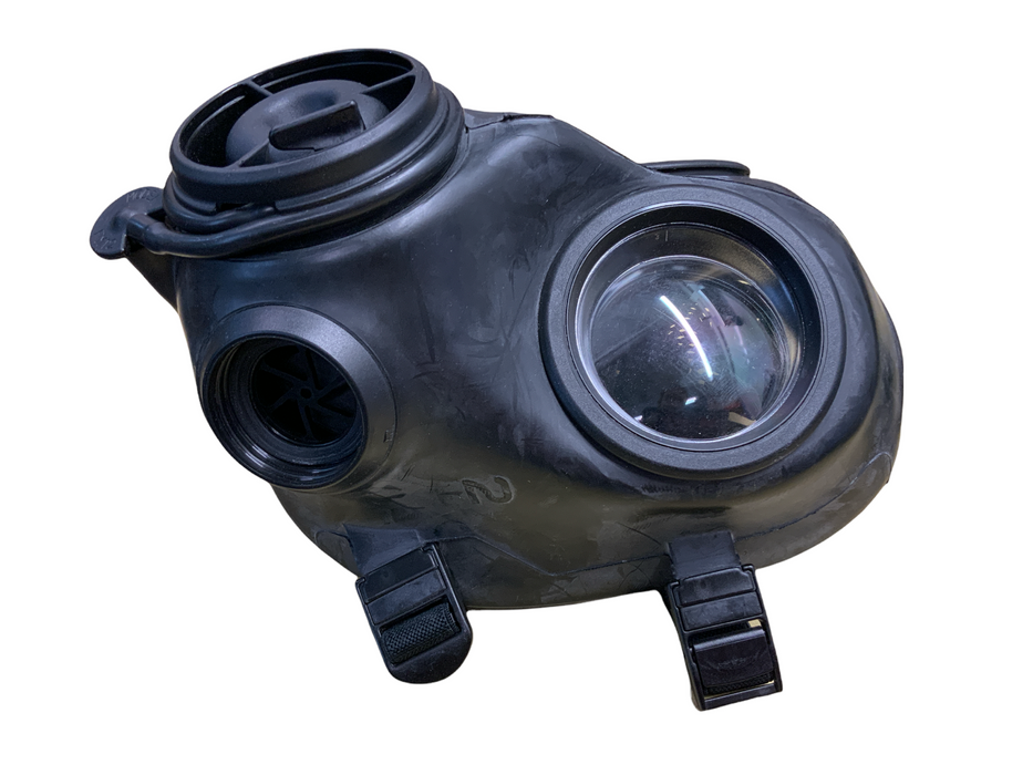 Avon FM12 Twin Port Respirator Gas Mask Only MISSING VALVES CBRN SAS ARMY