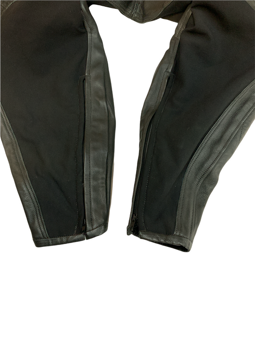 BKS Leather Motorbike Trouser Black From Two Piece Waist 42" BKSTRS06B Grade B
