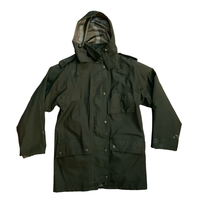 Goretex Waterproof Coat Jacket 3/4 Length Black Womens BGC03FB