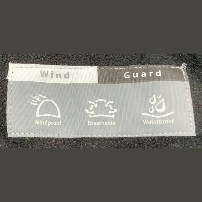 Softshell Fleece Black Jacket Waterproof Breathable New OPSSFLC1N