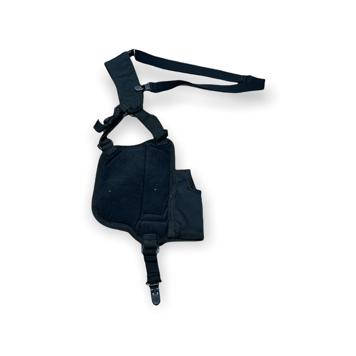 Protec Black Covert Harness Covert Vest & CS Baton Cuffs Pouch CH04B