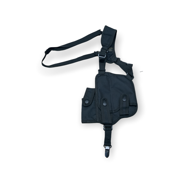 Protec Black Covert Harness Covert Vest & CS Baton Cuffs Pouch CH04B