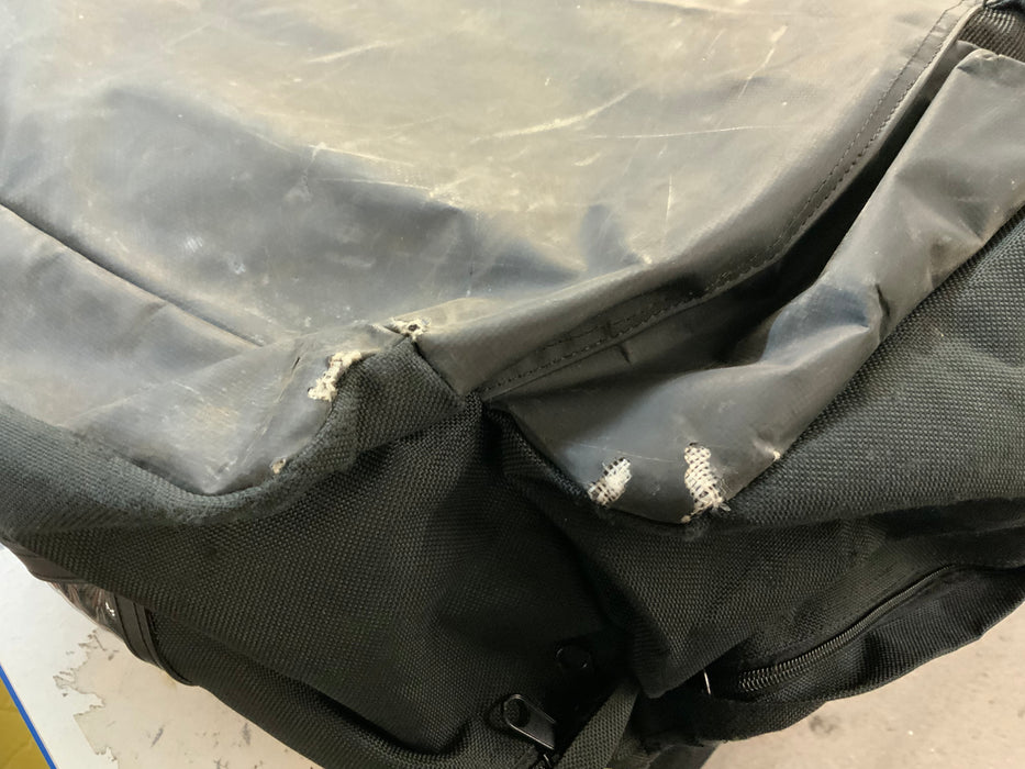 Black Tactical Durable Nylon Short Handled Kit Bag Large Rucksack KB03B