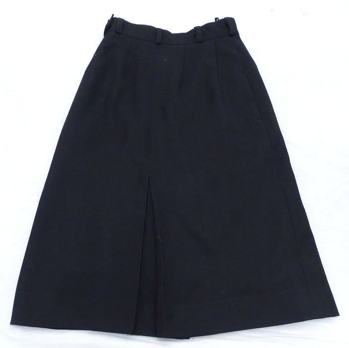 Bundle Of 2 New Police Officer WPC Black Wool Skirts