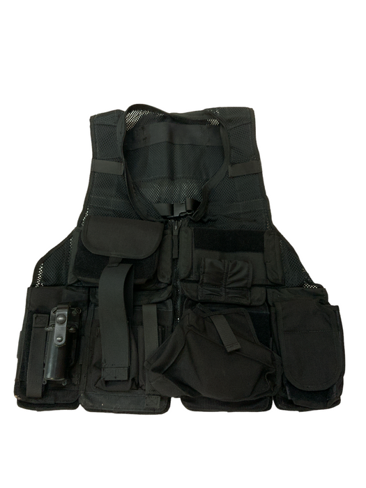 ARV MK2 Black Tactical Load System Tac Vest Security Dog Handler BV28A