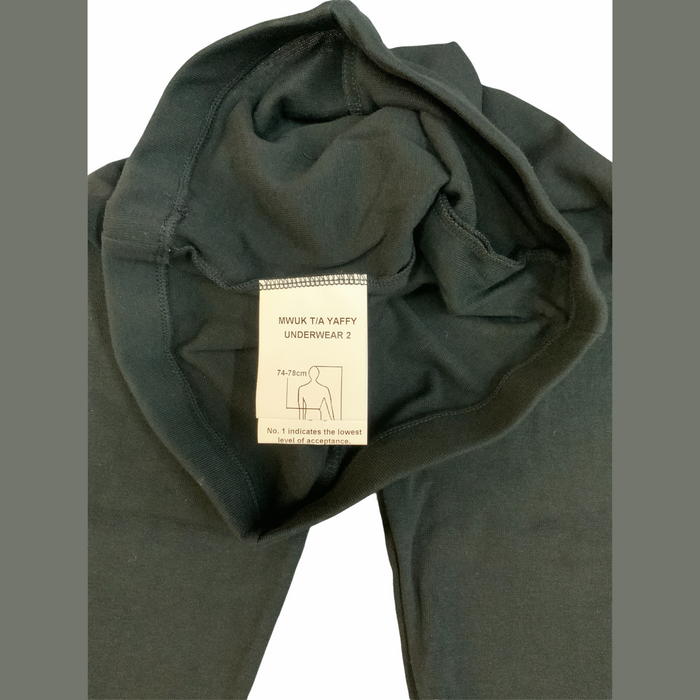 Thermal Base Layer  Men's Black Long Johns New Yaffy TWTRS02N
