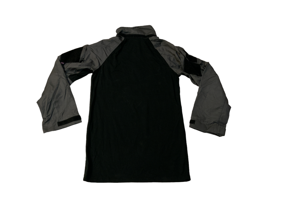 New Rig GB Dynamic Tactical Black Grey Ripstop Long Sleeved Combat Shirt RIGS04N