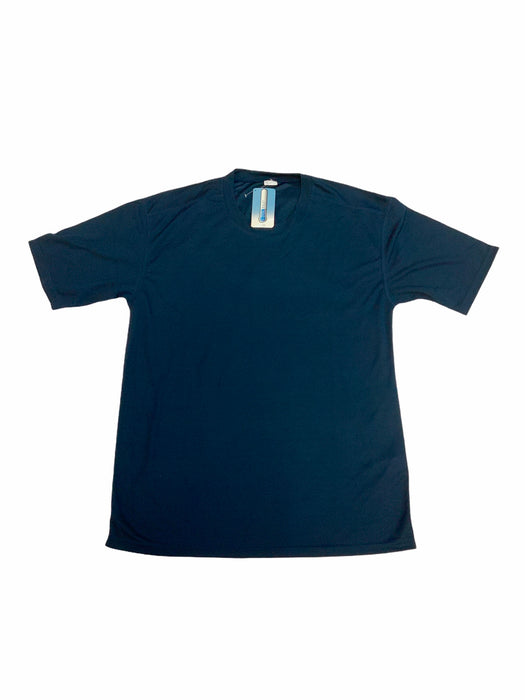 New Unisex Blue Breathable Short Sleeve Wicking T-Shirt WKS12N