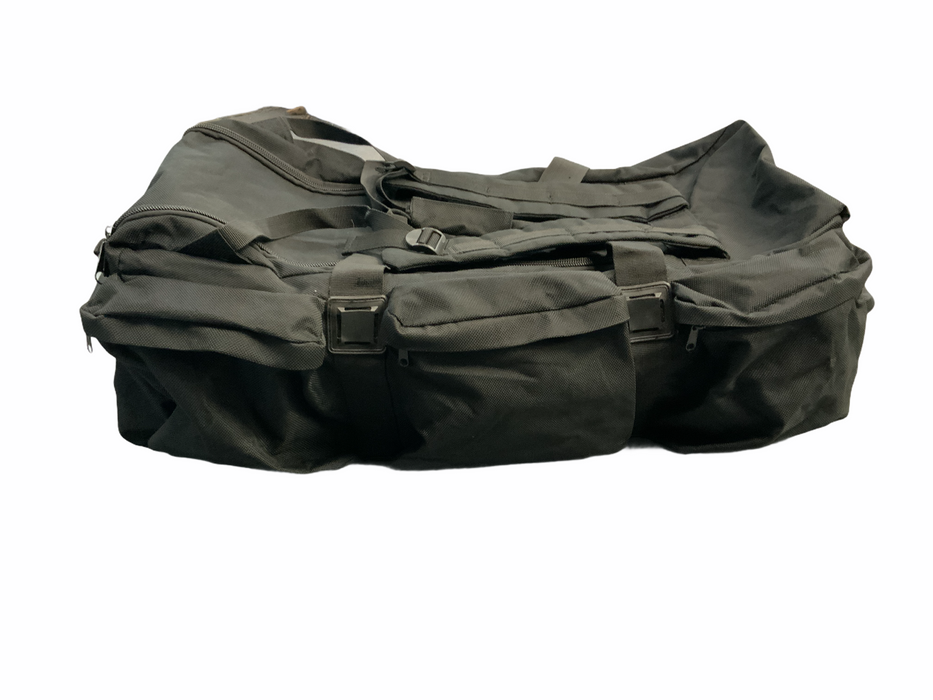 Black Tactical Durable Nylon Short Handled Kit Bag Large Rucksack