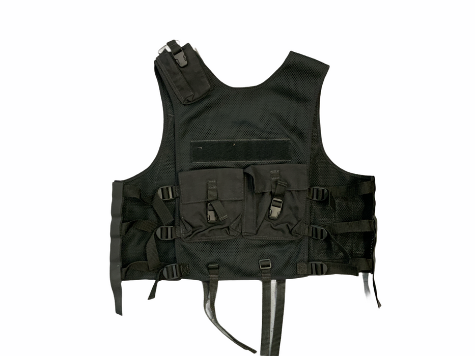 Black Tactical Load System Tac Vest Security Dog Handler Marshal BV25A Grade A