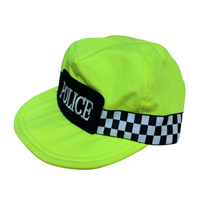Genuine Hivis Yellow Police Branded Baseball Cap Style 2