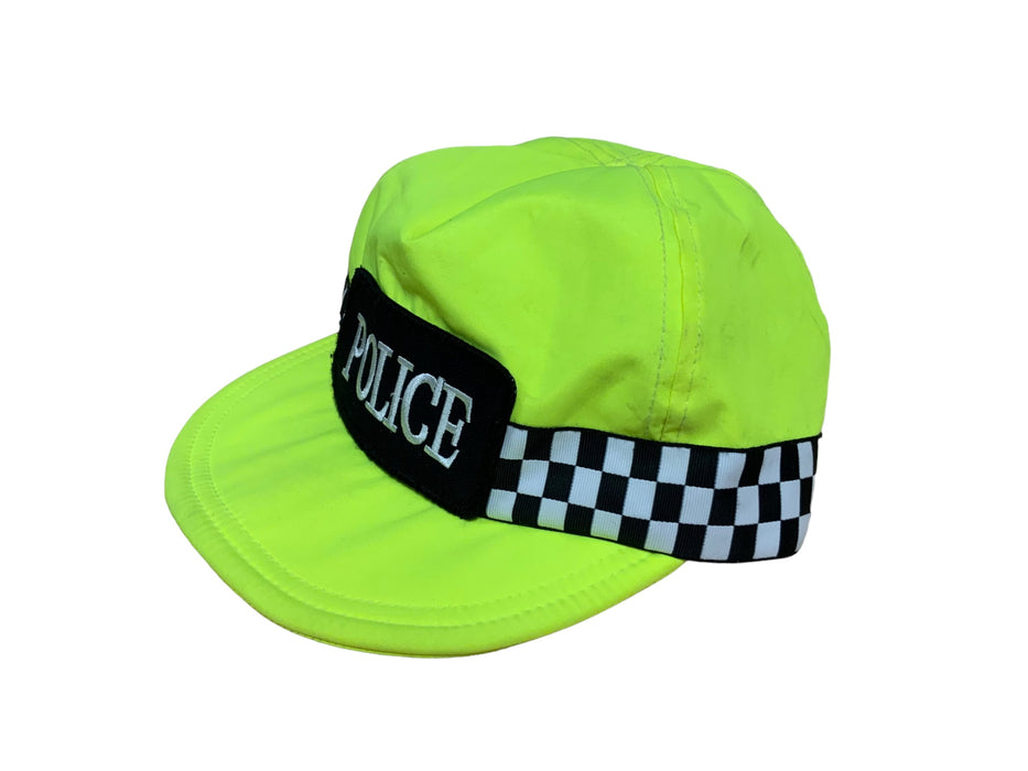 Genuine Hivis Yellow Police Baseball Cap Style 2