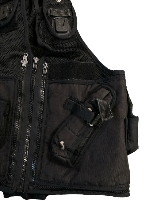 Black Tactical Load System Tac Vest Security Dog Handler OBTV52