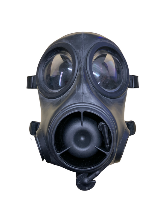 Avon FM12 Twin Port Respirator Gas Mask Only MISSING VALVES CBRN SAS ARMY