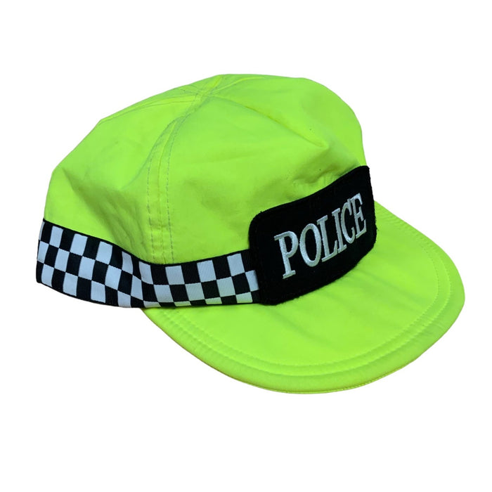 Genuine Hivis Yellow Police Branded Baseball Cap Style 2