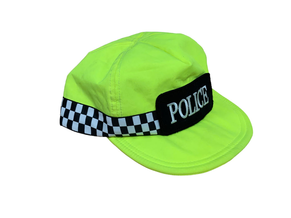 Genuine Hivis Yellow Police Baseball Cap Style 2