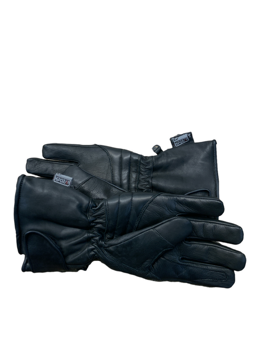 MLA LTD X600 Winter Motorcycle Black Leather Glove Thermal GLV32A