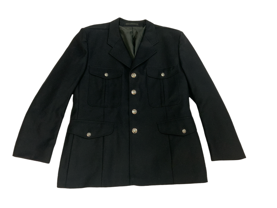 Prison Service Dark Navy Mens Dress Tunic Jacket Theatre Collectors Grade B