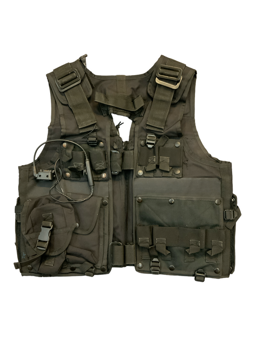 Arktis Black Tac Vest SAS Combat Security Paint-balling 42”-46” Chest OBTV53
