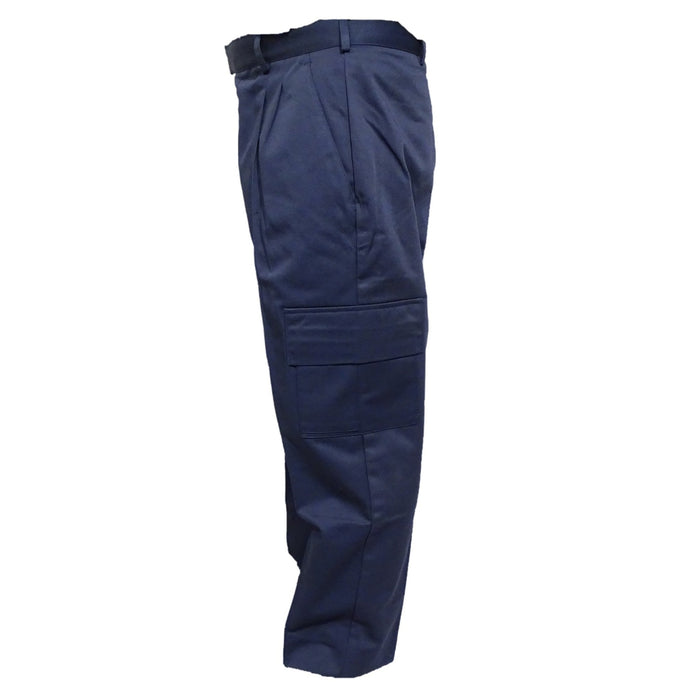 Cargo Trousers Navy Blue Heavyweight Ex Service Issue - NEW - B4HWN